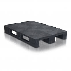 10369 - Kunststoffpalette - Semi Hygienepalette - Exportpalette - geschlossenes Deck