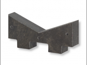Rohrlagerung Transportsicherung Rundstab Halterung – pipe transport support V-block prismablok – prisme de support – bloque en V – sichere Fixierung für Lagerung und Transport