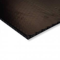 Rutschhemmende Kunststoff-Zwischenlage aus Strukturkammerplatte – stabile, wiederverwendbare Antirutsch-Trennplatte mit Luftkammerprofil für sicheren Palettentransport und Lagerstapelung.