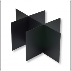 Gefache aus Hohlkammerplatten (HKP) – gestanzt, geschweißt oder gesteckt; Trennsystem für KLT/GLT, Palettenboxen & Logistik.