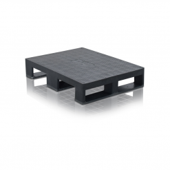 🇩🇪 Deutsch Kunststoff-Halbpalette für Transport und Lagerung, stabile und hygienische Mehrwegpalette 🇬🇧 Englisch Plastic half pallet for transport and storage, durable and hygienic reusable pallet 🇪🇸 Spanisch Media paleta de plástico para transporte y almacenamiento, duradera e higiénica 🇫🇷 Französisch Demi-palette en plastique pour le transport et le stockage, robuste et hygiénique 🇮🇹 Italienisch Mezza pallet in plastica per trasporto e stoccaggio, resistente e igienica 🇵🇱 Polnisch Półpaleta z tworzywa sztucznego do transportu i magazynowania, trwała i higieniczna 🇳🇱 Niederländisch Kunststof halve pallet voor transport en opslag, duurzaam en hygiënisch