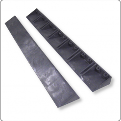 PUK3 Auflegekeil mit Antirutsch-Gummifüßen – Ladungssicherung für Rollen & Rundgüter auf Europaletten