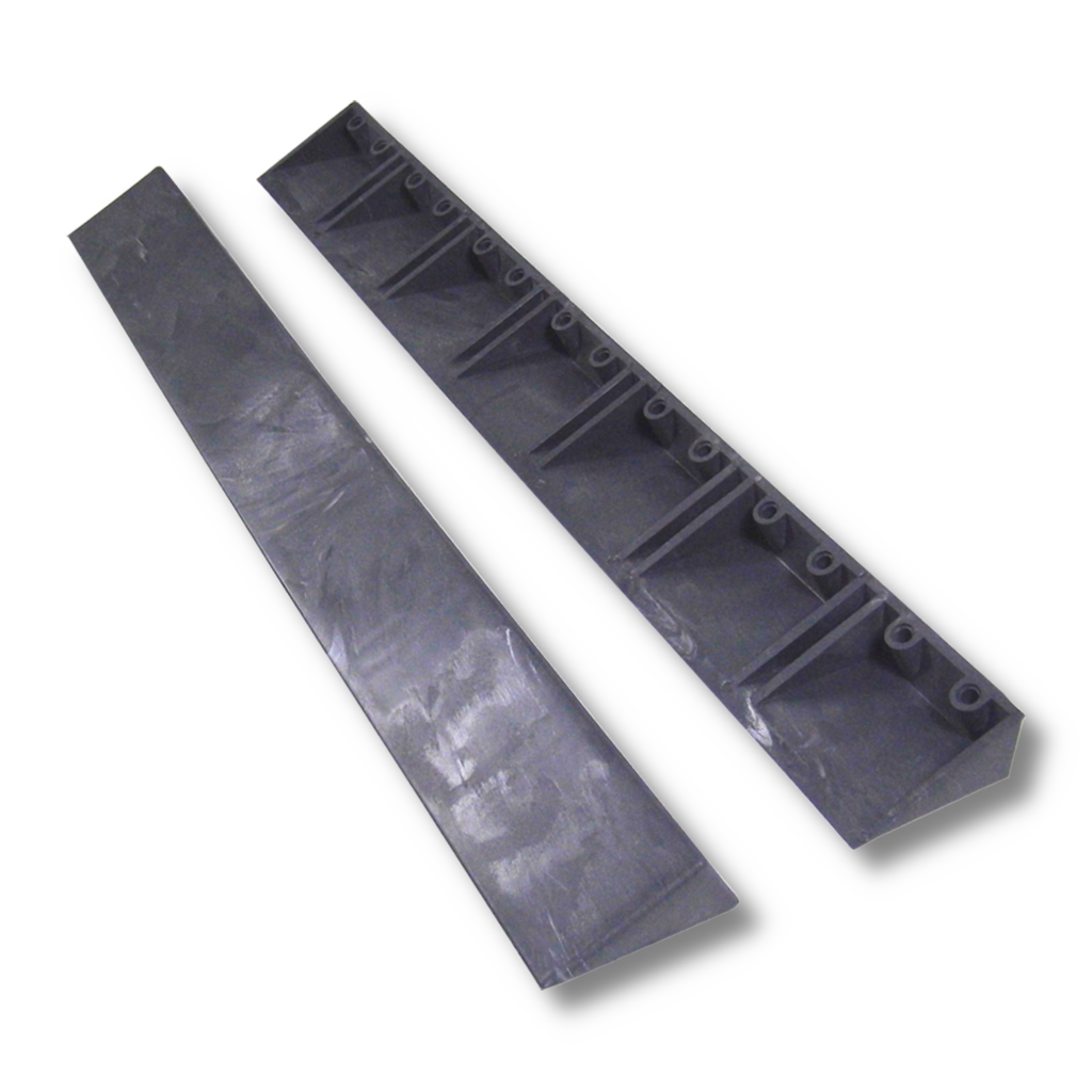 PUK3 Auflegekeil mit Antirutsch-Gummifüßen – Ladungssicherung für Rollen & Rundgüter auf Europaletten