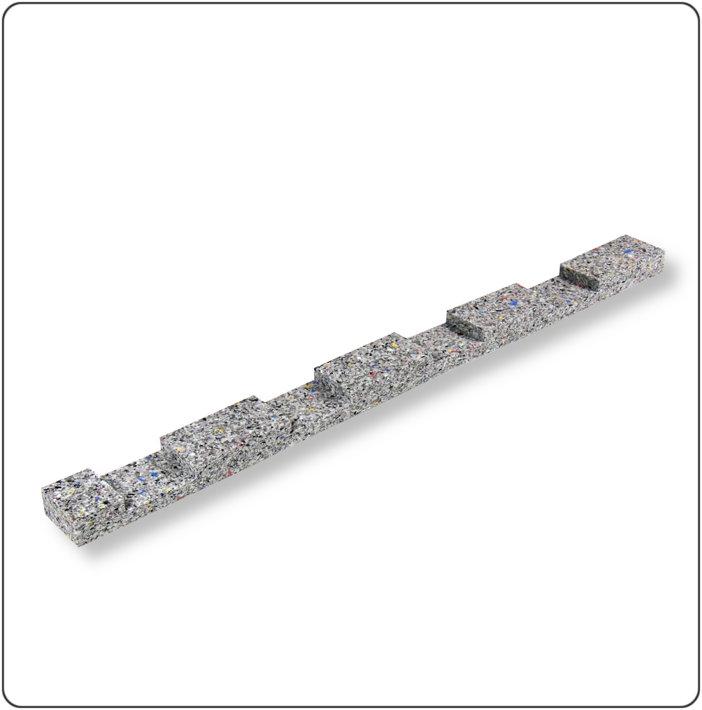 Schaumstoff-Inlay Trennelement Formteil gefräst für Faltboxen – stoßdämpfend im Transport; schützt Weißwaren und empfindliche Bauteile vor Kratzern & Beulen