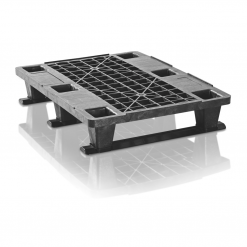 🇩🇪 Deutsch Kunststoff-Halbpalette für Transport und Lagerung, stabile und hygienische Mehrwegpalette 🇬🇧 Englisch Plastic half pallet for transport and storage, durable and hygienic reusable pallet 🇪🇸 Spanisch Media paleta de plástico para transporte y almacenamiento, duradera e higiénica 🇫🇷 Französisch Demi-palette en plastique pour le transport et le stockage, robuste et hygiénique 🇮🇹 Italienisch Mezza pallet in plastica per trasporto e stoccaggio, resistente e igienica 🇵🇱 Polnisch Półpaleta z tworzywa sztucznego do transportu i magazynowania, trwała i higieniczna 🇳🇱 Niederländisch Kunststof halve pallet voor transport en opslag, duurzaam en hygiënisch