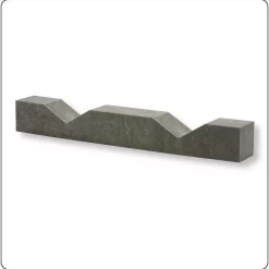 Plastic V-Block 750x100x100 mm for Pipes, Shafts & Round Bars – LP750V2-50008 3 Plastic V-Block 750x100x100 mm with two outer V-grooves made from solid plastic bar for pipes, shafts and round bars