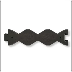 Kunststoff-Lagerprisma LP55-75 für Rohre, Wellen und Rundstäbe Ø 55 bis 75 mm
