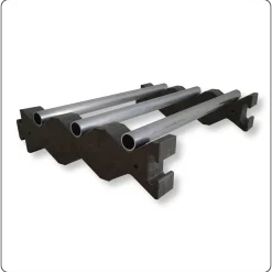 Kunststoff-Lagerprisma LP55-75 für Rohre, Wellen und Rundstäbe Ø 55 bis 75 mm