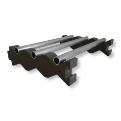 Kunststoff-Lagerprisma LP55-75 für Rohre, Wellen und Rundstäbe Ø 55 bis 75 mm